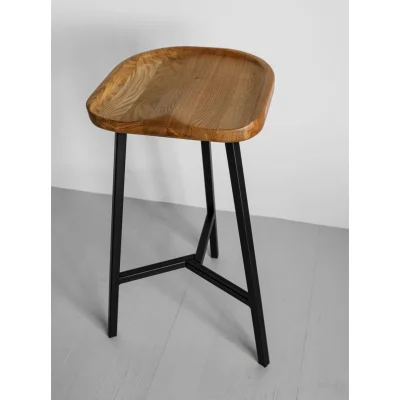 Стул полубарный PopART-65 натуральный/черный_9