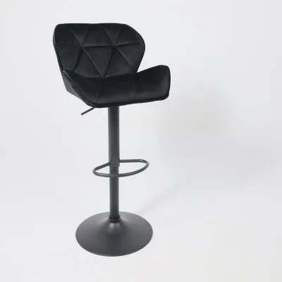 Кресло барное BERLIN GB, Seven 35 черный велюр/черный_17