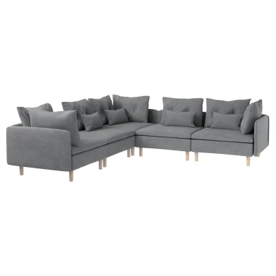 Модуль кушетка Линту Prince Ash, серый_6