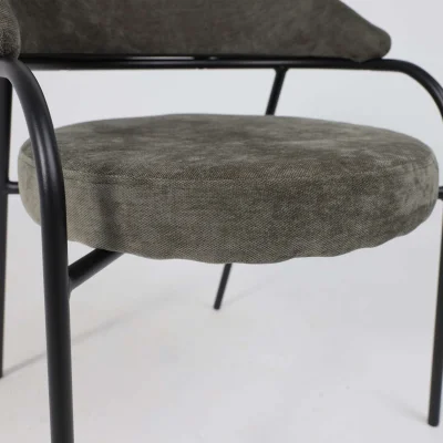 Кресло AV 350, изумрудный шенилл Римини 09/черный_12