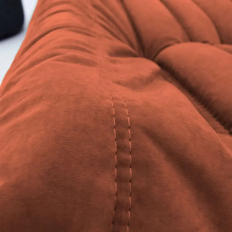 Бескаркасное кресло Француз SLIM BeanBag 70*35 / микровелюр, Морковь_preview_4