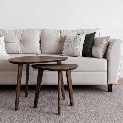 Стол журнальный DROOP-45, дуб мореный/мореный_2