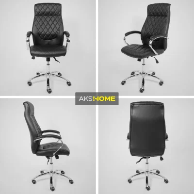 Кресло поворотное STAR, ECO, черный_2