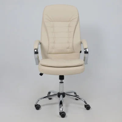 Кресло рабочее, поворотное RICHARD, кремовый_28