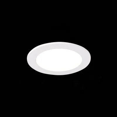 Св-к встр. Белый LED 1*5W 3000K/4000K/6000K 375Lm Ra80 110° IP20 D92xH30 220-240V Встраиваемые светильники_7