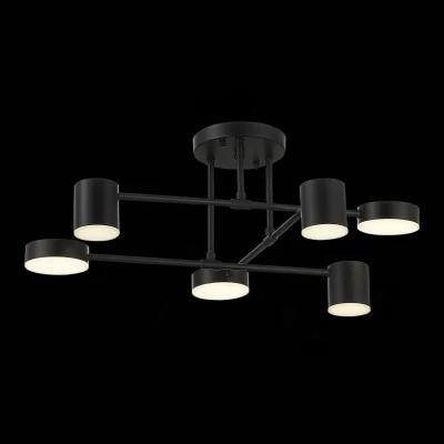Светильник потолочный Черный/Черный LED 6*7W 4000K NOBEL_13