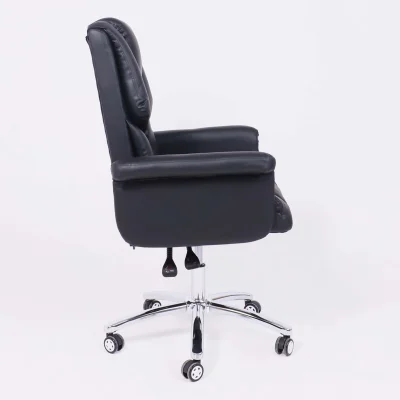 Кресло рабочее, поворотное HOMER, ECO, черный_4