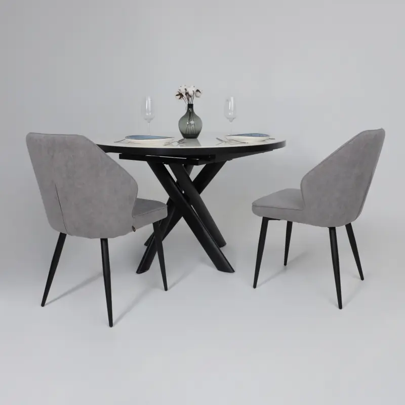 Стул MICHAEL, b22 GREY LUX\черный_preview_4