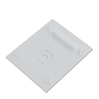 Заглушка к магнитному шинопроводу (2шт) ST-Luce Белый SKYLINE 48+ фотография