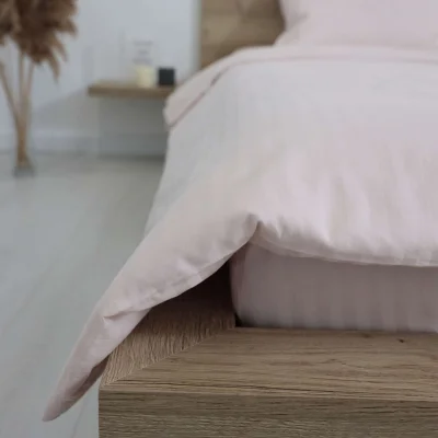 Простыня 200*220см Топлёное молоко, премиум  сатин-страйп_12