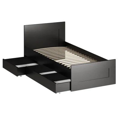 Кровать одинарная СИРИУС 90*200, дуб венге (2.02.04.170.5 RU)_3