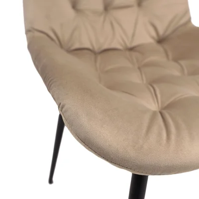 Стул AV 435, капучино бархат H-65/черный_10