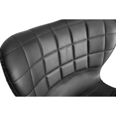 Стул барный LORA, экокожа черный/хром_6