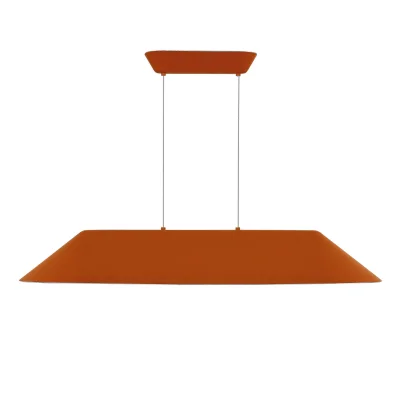 Светильник подвесной ST-Luce Оранжевый,Серый/Оранжевый,Серый LED 1*32W SENTITO_6