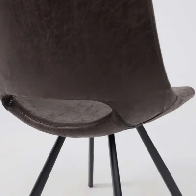 Стул  DILAN, экокожа,  графит С-05/черный_5