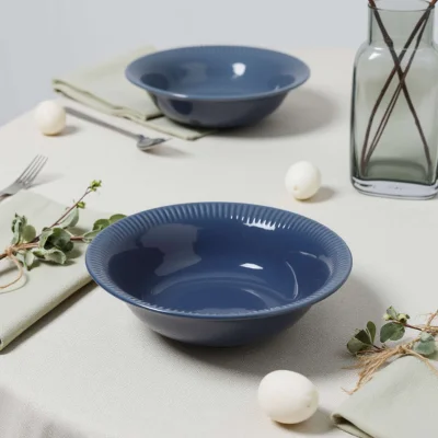 Миска-Боул MULIN, керамика, синий, d19,5*9см_9