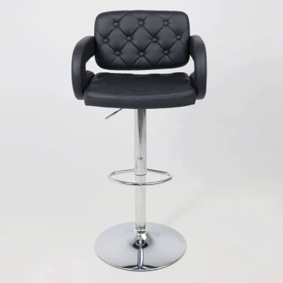 Кресло барное ELTON, экокожа, черный/хром_13