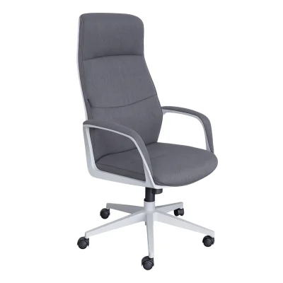 Кресло поворотное SIERRA, серая ткань/серый металл фотография