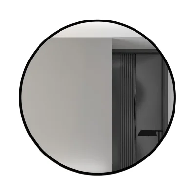 Зеркало с шлифованной кромкой и УФ-печатью (черный), D700, Д-030 фотография