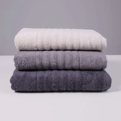 Полотенце махровое ZEROTWIST, 50*90см, серый, Е2022-260_13