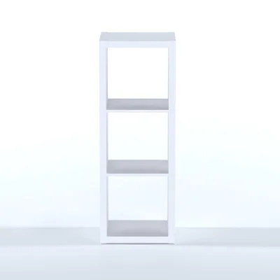 Стеллаж ФОРА 3  112х41х38см, белый_9