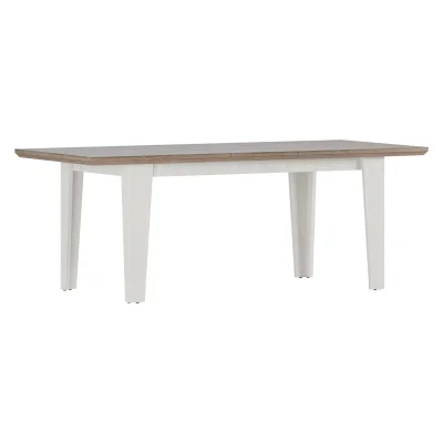 Н.м. "MARSELLE" стол STO 160/200, Ясень снежный/Дуб сонома темный_2