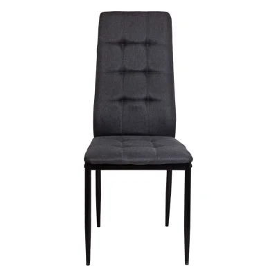 Стул SKY, темно-серая ткань Seattle 007/черный_2