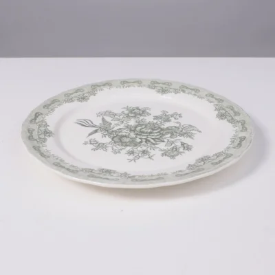 Блюдо BLOSSOM, керамика, зеленый, d21.5*2.7см_5