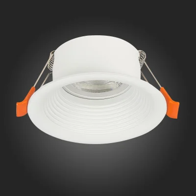 Св-к встр. Белый GU10 1*50W  D89xH40 220V Без ламп Встраиваемые светильники_5