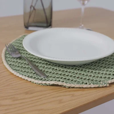 Подставка сервировочная DELIGHT, круглая, оливковый, 38см_3