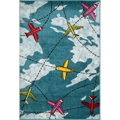 Ковер ART KIDS LM14 - BLUE - Прямоугольник 1.5 на 2.3_2