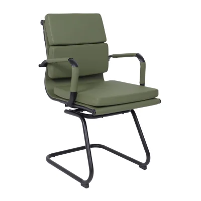 Кресло рабочее INDIGO, CF зеленый/черный фотография