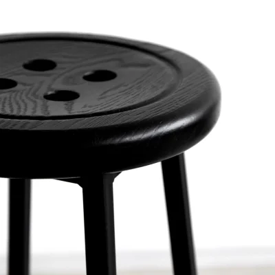 Стул барный BUTTON-78 черный/черный_9