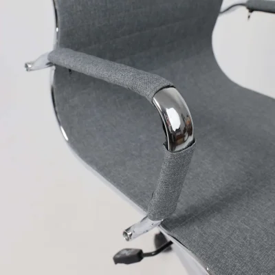 Кресло поворотное EVELIN, ткань, серый_8
