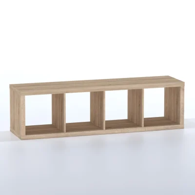 Стеллаж ФОРА 4Л 146х41х38см, дуб беленый_10