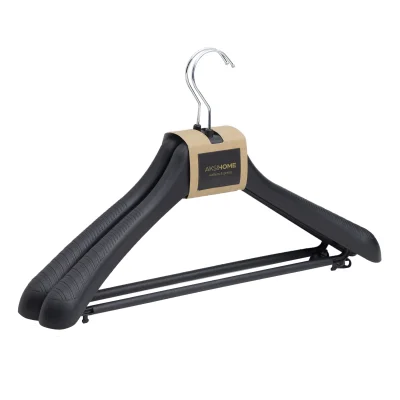 Набор вешалок В301, черный/серебро, 2 шт фотография