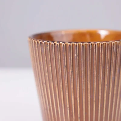 Стакан AURORA, фарфор, каштановый, 200мл_3