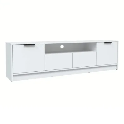 Тумба(ТВ) КОНЦЕПТ КТ-ТВ4-50, к.Белый/ф.Белый  (В495хШ1800хГ355мм) фотография