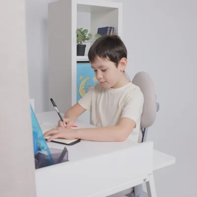 Кресло поворотное LEO, ткань, серый_2