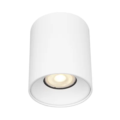 Светильник потолочный Белый GU10 1*50W IP20 D80xH95 220V Без ламп Накладные светильники фотография