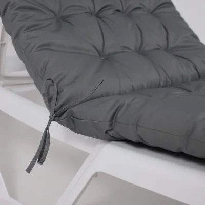 Подушка мебельная ШЕЗЛОНГ ЧЕРИОТ, 190*60см, серый_13