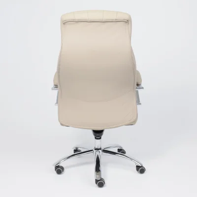 Кресло поворотное MASTIF, мультиблок, натуральная кожа, бежевый_5