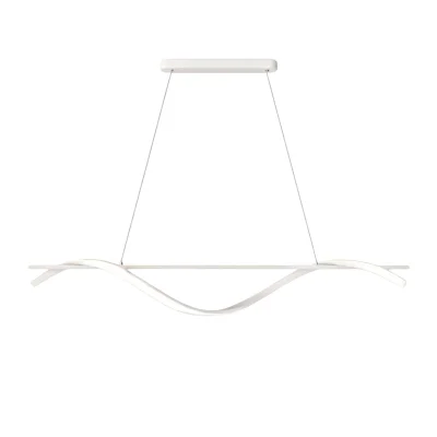 Светильник WAVE, потолочный, LED, 100 см, белый фотография