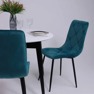 Стул MIRA, морской велюр HLR60/черный_3