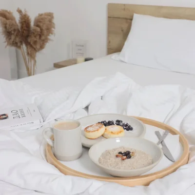 Блюдо STONE CLAY, керамика, белый, d26*3см_7