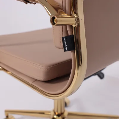 Кресло рабочее INDIGO, LB кофейный/золотой_15