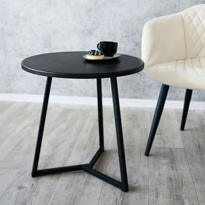 Стол журнальный SMT-60 BD, дуб черный/черный_7