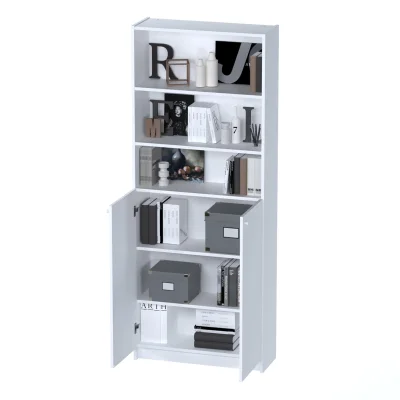 Стеллаж ВАРМА СТЭНД 80  76х196х26см, белый_9