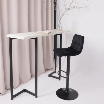 Кресло барное РОЙ GB, Seven 035 черный велюр/черный_9