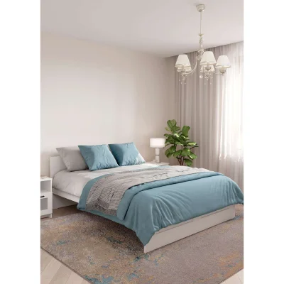 Кровать двойная НАВИ 140х200, белая (2.15.04.050.1 RU)_3